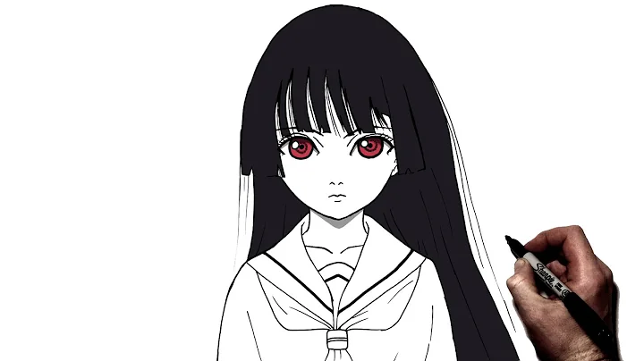 Step-by-Step Guide to Drawing Ai Enma from Hell Girl