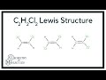 C2H2Cl2 Lewis Structure| How to Draw the Lewis Structure for C2H2Cl2