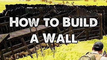 ARMA 2 DayZ Mod 1.9 Vanilla - How to Build a Base Wall