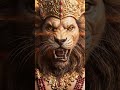 Narasimha 🦁 the fourth avatar of Vishnu ⚜️🙏 #vishnu #bhagwan #avtar #youtubeshorts #aivideo