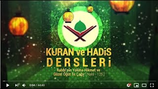 Şuara Suresi (30-45 Ayetler 1.Kısım) İkram Dilli