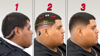 How To Do A Perfect Buzz Cut In 3 Steps Mid Low Fade Tutorial