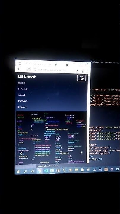16: How to Create a Website of Portfolio Project of Full Stack HTML CSS ...