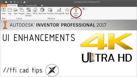UI Enhancements, 3D CAD in 4K // What