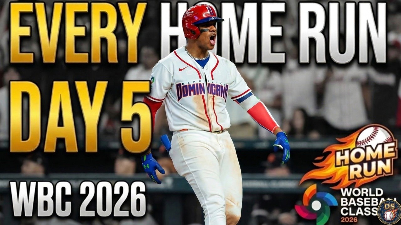 WBC Day 5 | EVERY Home Run from the 2026 World Baseball Classic! ⚾️🔥