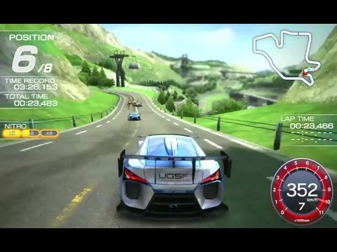 Ridge Racer - PS Vita - In-Game