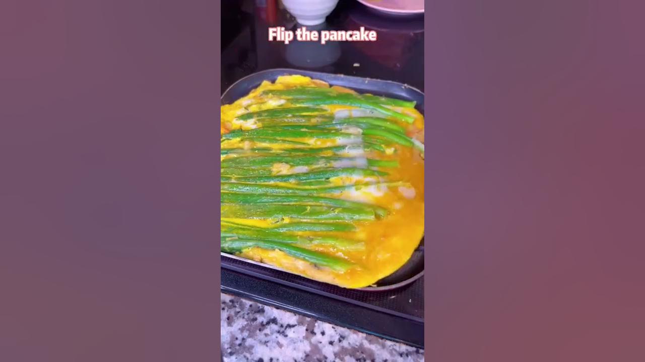 Korean green onion pancake 🥞