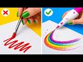素晴らしいアートハック 🎨🔥 絶対に試してみたい簡単なペインティングテクニック by 123 GO! LIKE