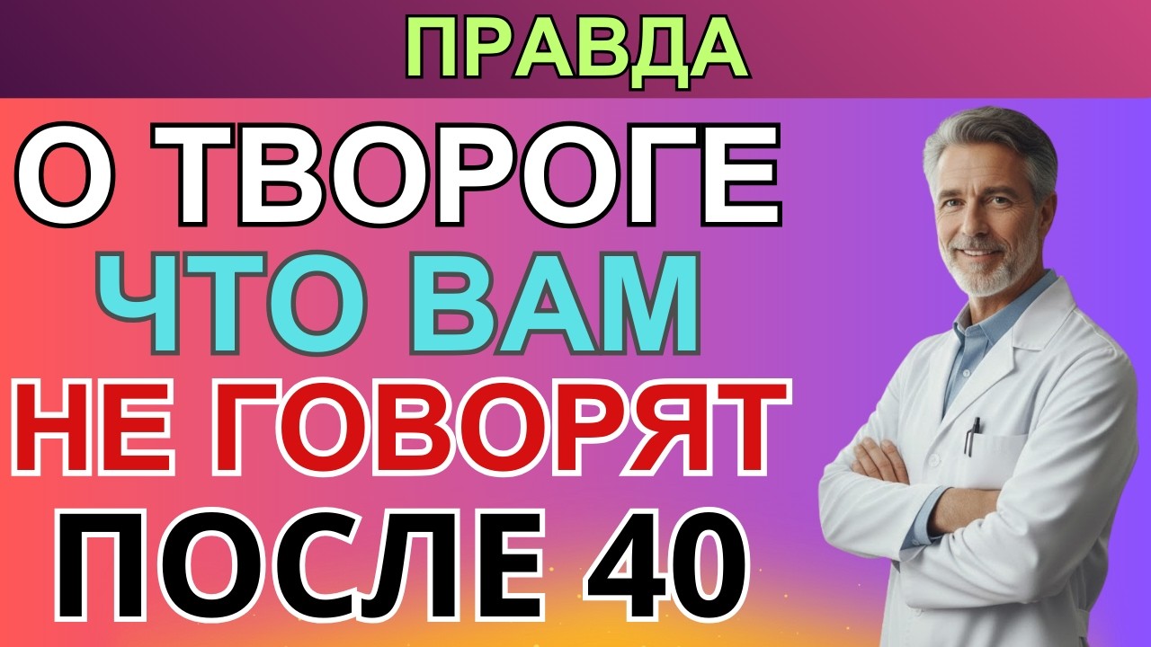 ТРАВНИК: творог после 50 — польза для костей или скрытый обман? Как есть правильно без мифов