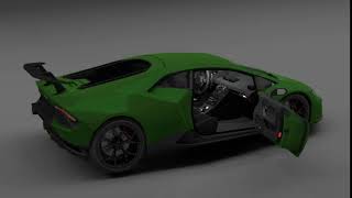 Lamborghini Huracan Performante 3D Model