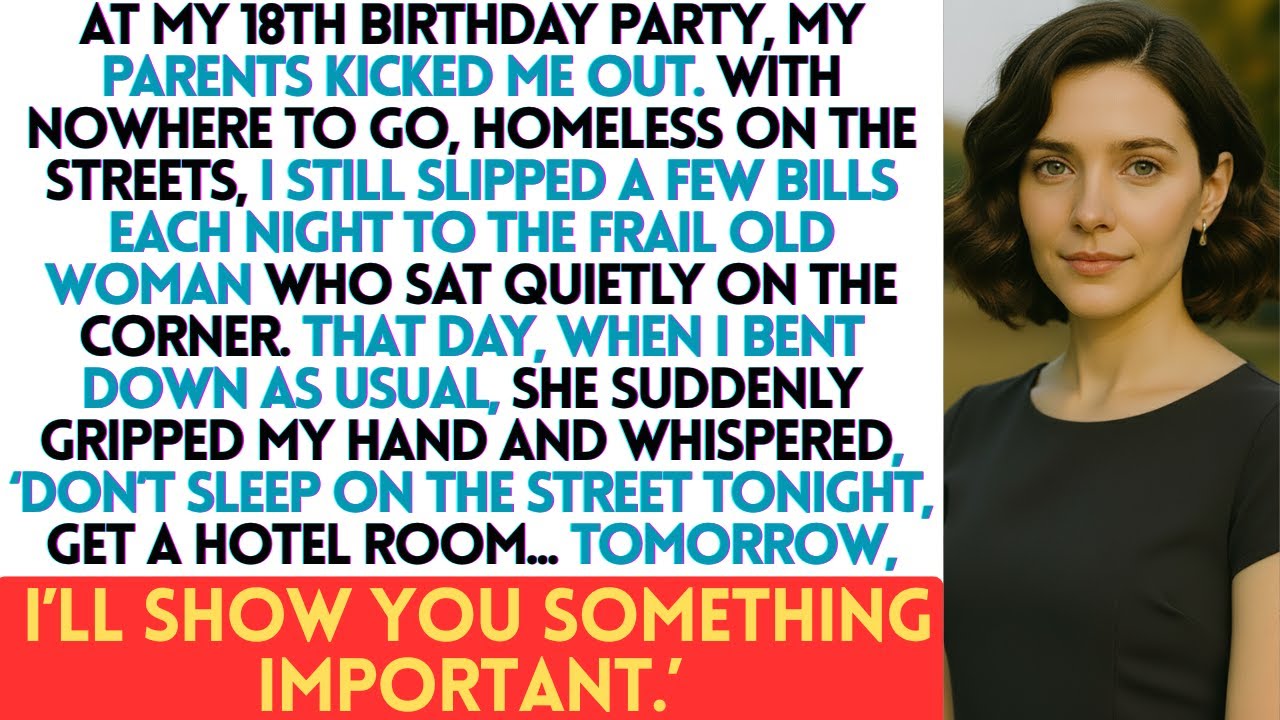 At the family party, I was kicked out, left homeless, yet one stranger’s whisper changed everything