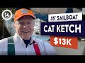 $12,900 - Bluewater Sailboat for Sale - a 35' Freedom Cat Ketch -  - Needs some TLC!! - EP 14