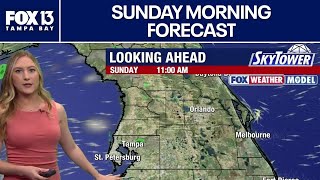 Tampa weather | Sunday morning forecast