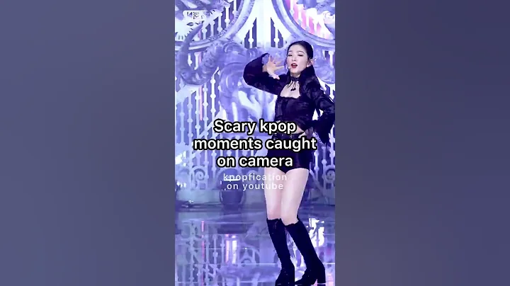scary moments in kpop caught on camera #shorts #kpop #scary