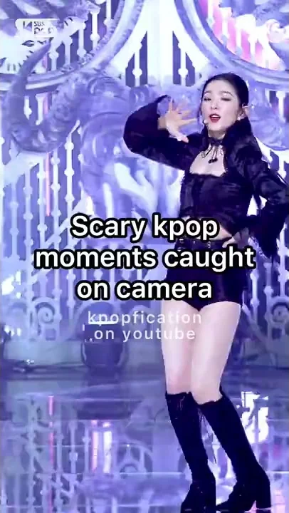 scary moments in kpop caught on camera #shorts #kpop #scary
