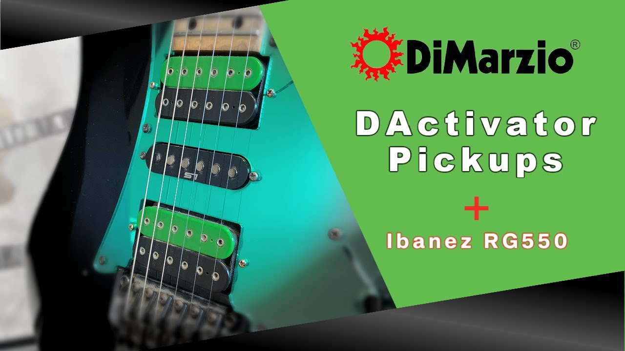 Ibanez RG550 X DiMarzio D Activator Pickups
