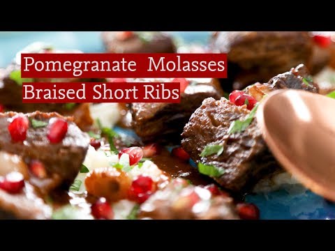 Pomegranate Braised Short Ribs