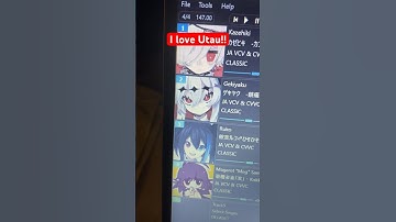 Vocaloid producer uses Utau for the first time #vocaloid #utau #music