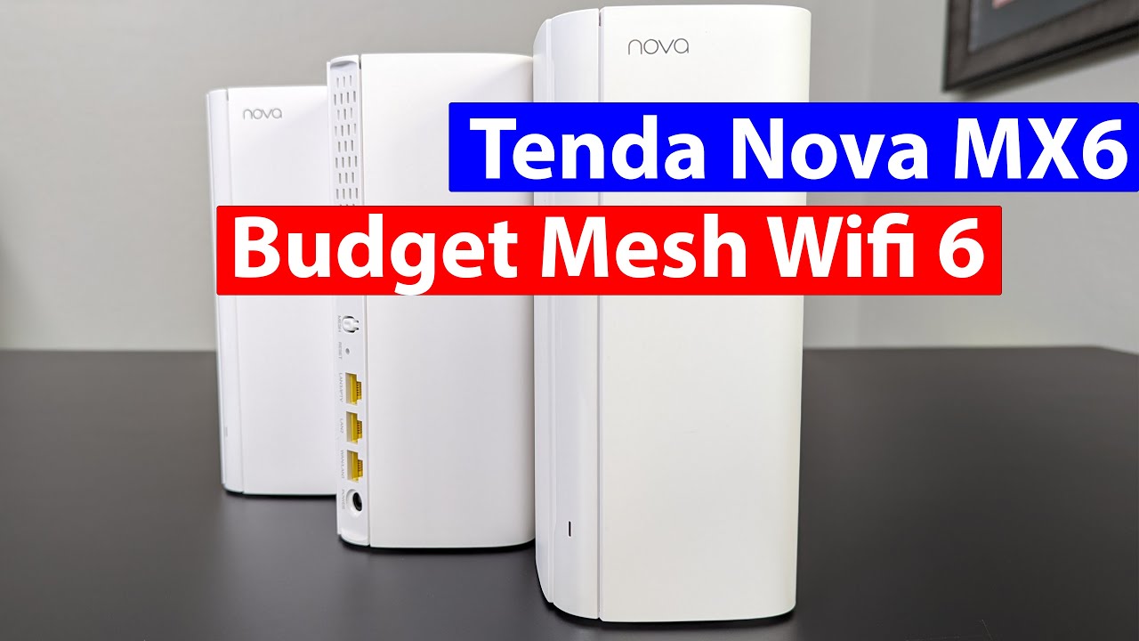 Tenda Nova MX6 Unboxing and Review  Speed Test, Range Tests, App and Much  More 