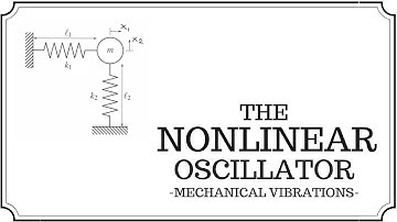 Equations of Motion for the Nonlinear Oscillator (2DOF)