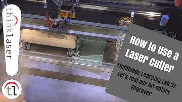 How To Use A Laser Cutter - Lightblade Learning Lab 37 Let