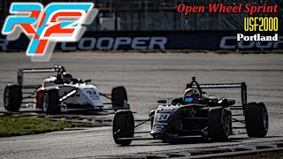 USF2000 - 20 Minutes Portland - Open Wheel Sprint Challenge in VR - rFactor 2