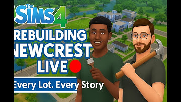 💡 Every Lot. Every Story. One Epic Newcrest Rebuild! | Sims 4 Build Series