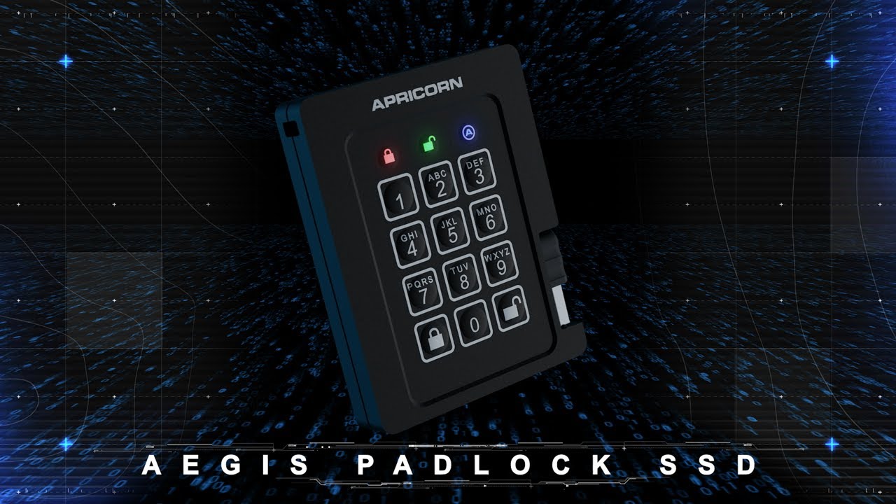 Aegis Padlock SSD For Sale - Encrypted External SSD