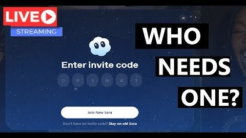 LIVE: GET YOUR Sora 2 Invite Code NOW! (VERY FEW LEFT AS OF OCTOBER 18 2025)