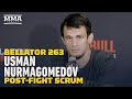 Usman Nurmagomedov Says Khabib Congratulated Him, Then Pointed Out Mistakes | Bellator 263