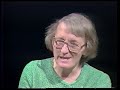 T063 - Elisabeth Kübler-Ross interview by Dr. Thomas McCormick at University of Washington 1984