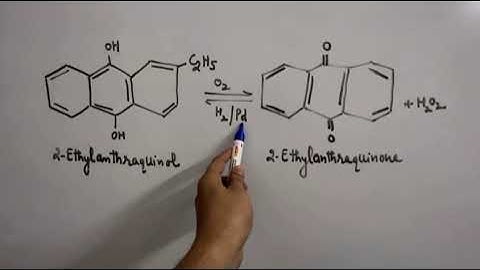Formation of Hydrogen Peroxide H2O2 #hydrogenperoxide#jee