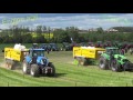 Deutz fahr vs new holland  tractor show  tractor drag race