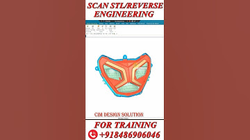 REVERSE ENGINEERING IN NX CAD #reverseengineering #STLDATA STL TO CAD DATA #NXREVERSEENGINEERING
