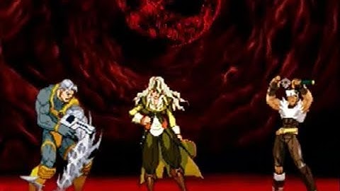 Marvel vs Capcom 2 - Ruby Heart, Cable, Hayato gameplay (Part 2 of 2)