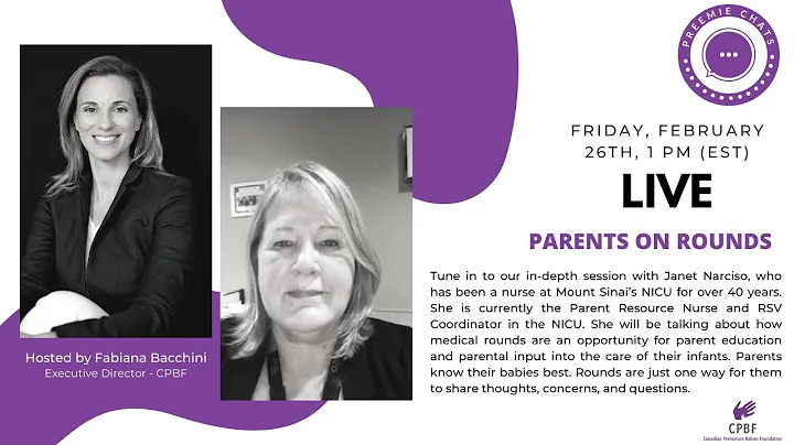 Preemie Chats - Janet Narciso - Parents in Rounds ...