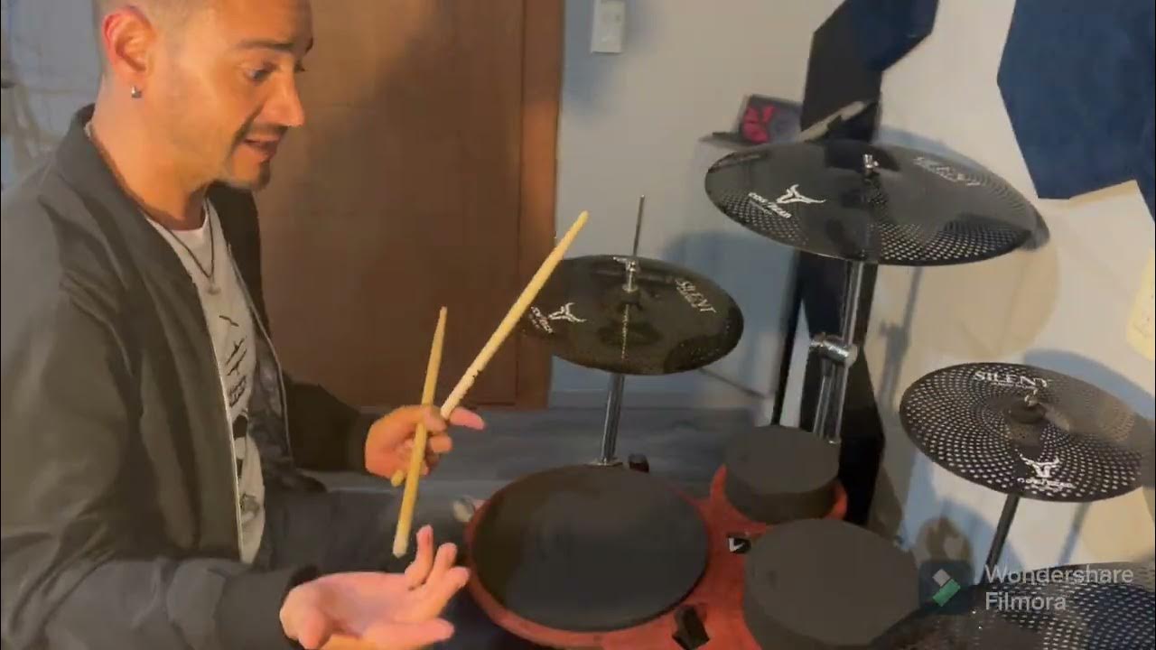 Drum set simulator pad YouTube