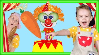 Bay Palyaço Ve Sihir Gösterisi Çocuklar Için Sirk Maja & Mingus Ile Çocuk Müziği Ve Çocuk Tv