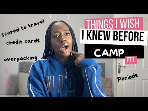 THINGS I WISH I KNEW BEFORE CAMP AMERICA 🏕 PT1/ travelling, credit cards/ bugs