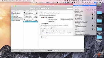 Keyboard Maestro - Turn off wifi