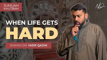 The Prophetic Dua for Times of Extreme Difficulty - Khutbah by Shaykh Dr. Yasir Qadhi