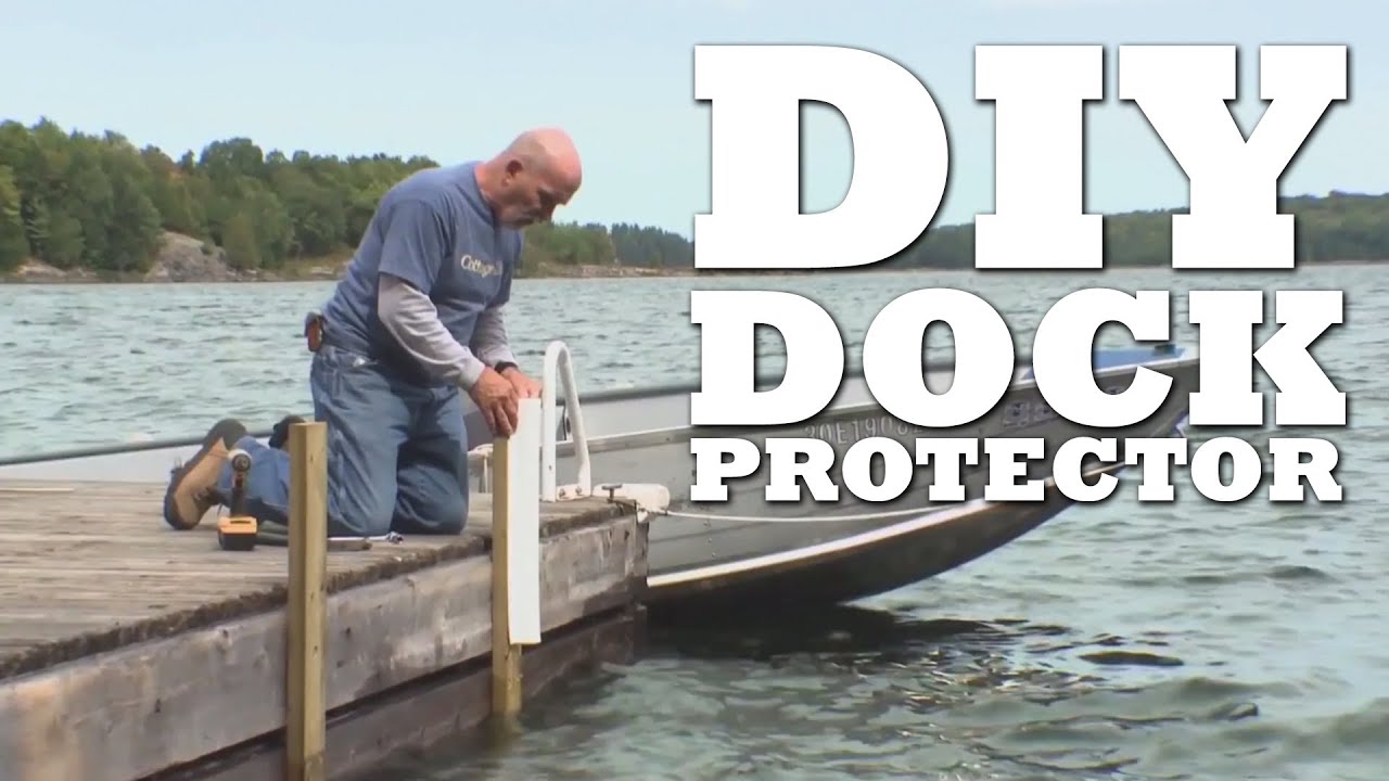 DIY Dock Protector - YouTube