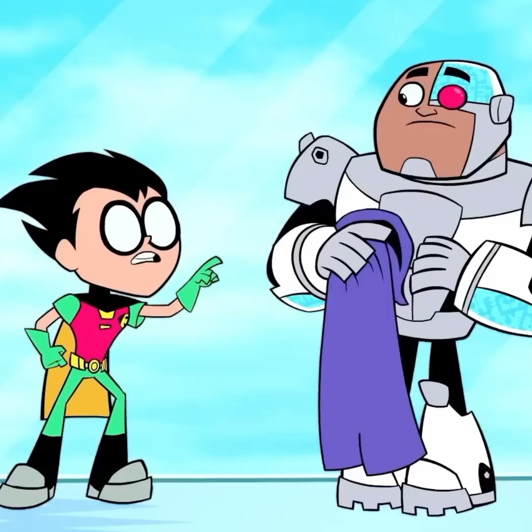 CYBORG ROUBOU A CAPA DA RAVENA - TEEN TITANS GO #shorts #animation #cartoon