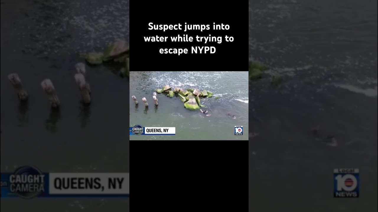 Suspect Jumps Into Water While Trying To Escape NYPD