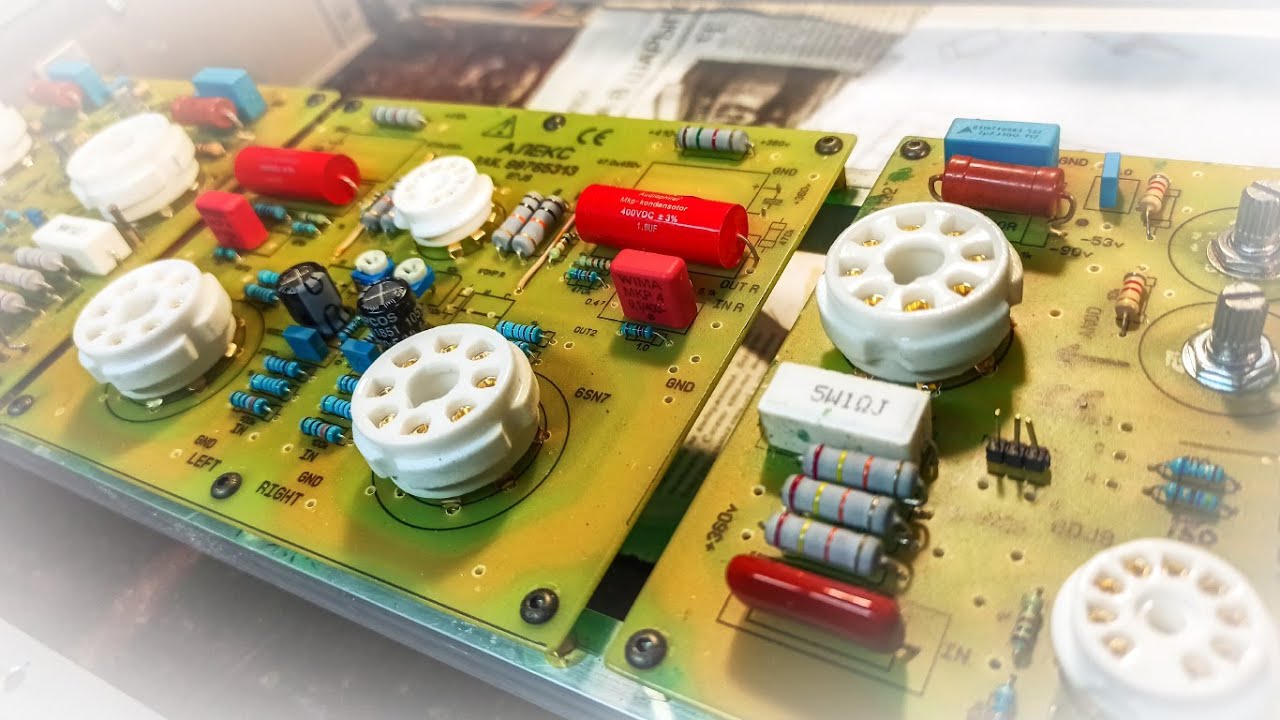 Ламповый усилитель своими руками Подробно о подготовке к монтажу - YouTube