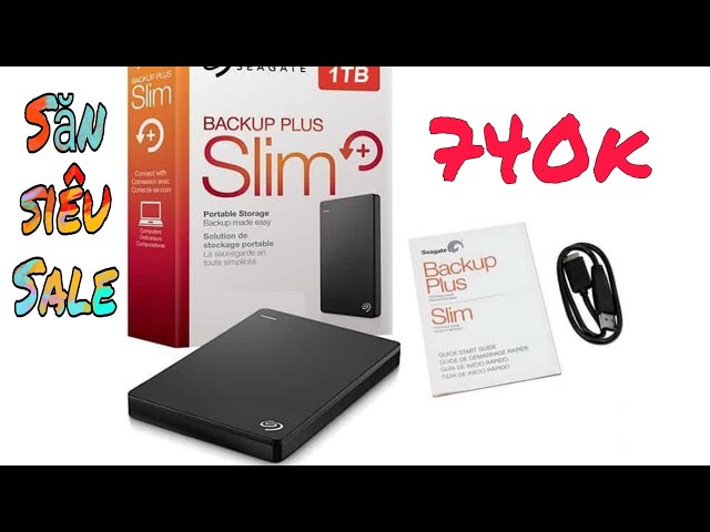 NDA Review | Khi Tôi Mua Được Ổ Cứng Di Động Seagate Slim 1TB Đã Sale Rẻ Còn Nguyên Seal