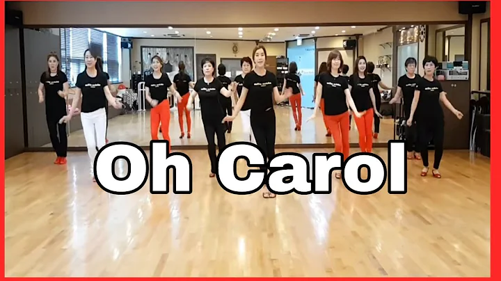 Oh Carol-Line Dance(Beginner /Merengue)Marisa Manf...