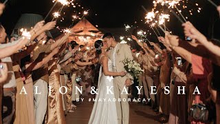 Aljon and Kayesha's Boracay Wedding SDE Directed by #MayadBoracay