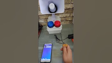 Alarma Vecinal Activada por Wifi y Control Remoto doble Estrobo Azul y Rojo policiaco