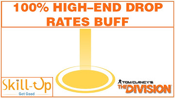 The Division | 100% High End Drop Chance Buff & Division Tech Improvements